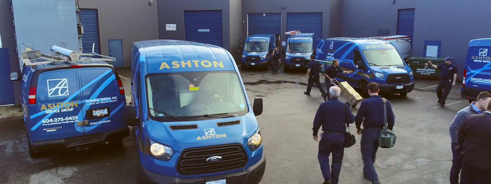 Ashton® Service Group Technicians Hard At Work