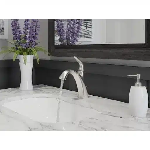 single handle faucet bathroom model