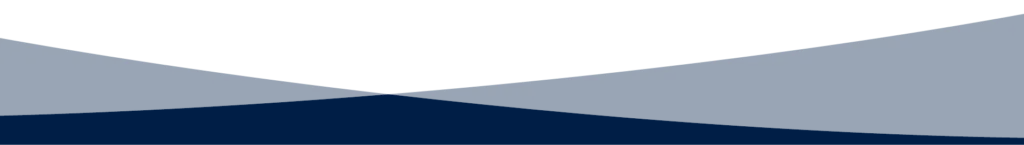 Dark blue curved shape with a dotted light blue line running along the top, separating the shape from a black background.